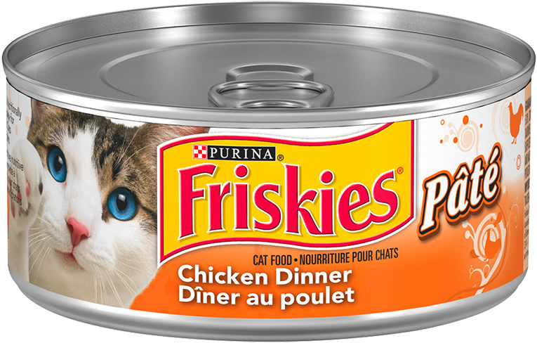 Friskies® Pate Chicken Dinner Cat Food - Friskies Shredded Salmon Canned Cat Food In Sauce Transparent PNG - 780x504 - Free Download on - Food Transparent PNG Free Download