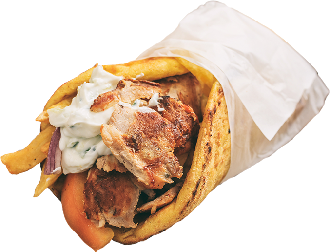 Gyro - Souvlaki Greek Athens Street Food Transparent PNG - 750x700 - Free Download on - Food Transparent PNG Free Download
