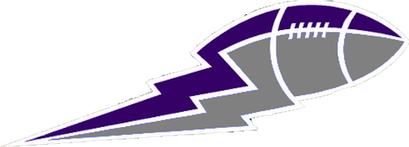 Purple Gray Football Lightning - Winnipeg Blue Bombers Logo Transparent PNG - 877x386 - Free Download on - Football Transparent PNG Free Download
