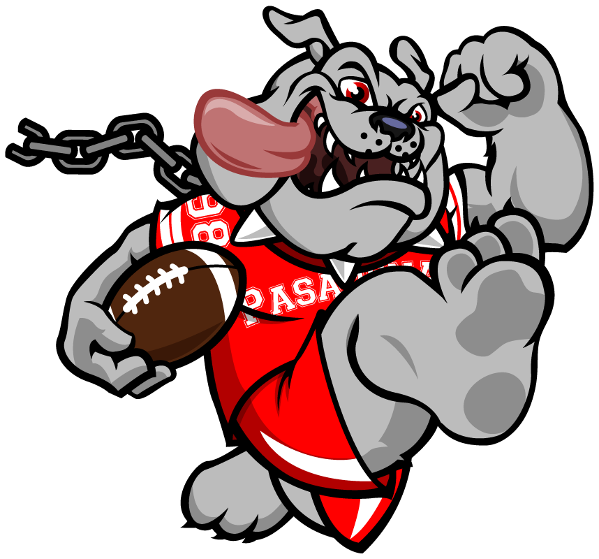 Bulldog Clipart Football Lace - Pasadena Bulldogs Transparent PNG - 858x800 - Free Download on - Football Transparent PNG Free Download
