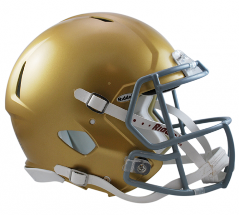 Notre Dame Fighting Irish Speed Football Helmet Transparent PNG - 475x429 - Free Download on - Football Transparent PNG Free Download