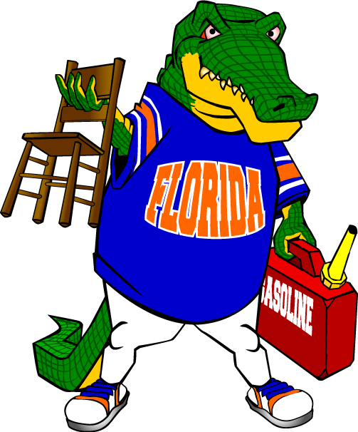 2014 Tigertoons Football Gallery - Florida Gator Cartoon Transparent PNG - 503x606 - Free Download on - Football Transparent PNG Free Download