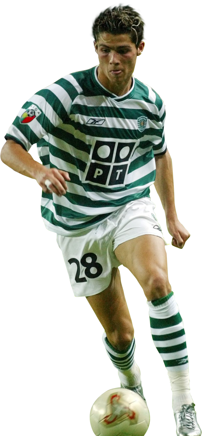 Ronaldo Football, Cristiano Ronaldo, Lisbon, Sports - Cristiano Ronaldo Sporting De Lisboa Transparent PNG - 833x1795 - Free Download on - Football Transparent PNG Free Download