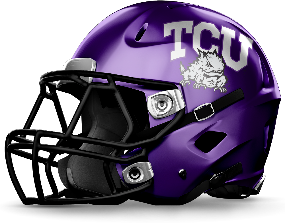 Photo © Tcu Athletics - Central Michigan Football Helmet Transparent PNG - 1000x800 - Free Download on - Football Transparent PNG Free Download