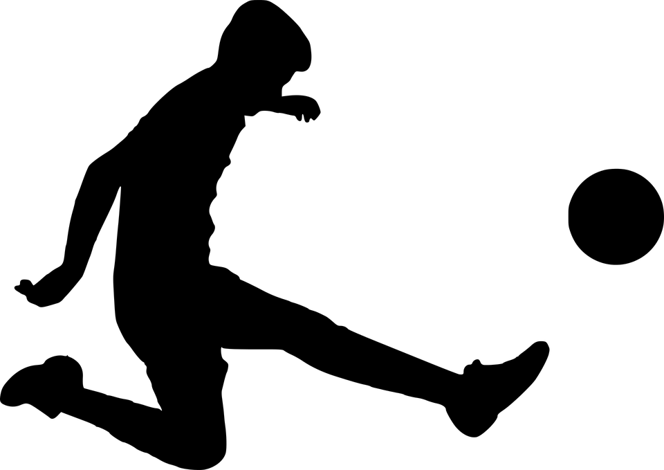 Silhouette, Football, Soccer, Ball, Boy, Competition - Silueta De Deportista Png Transparent PNG - 960x679 - Free Download on - Football Transparent PNG Free Download
