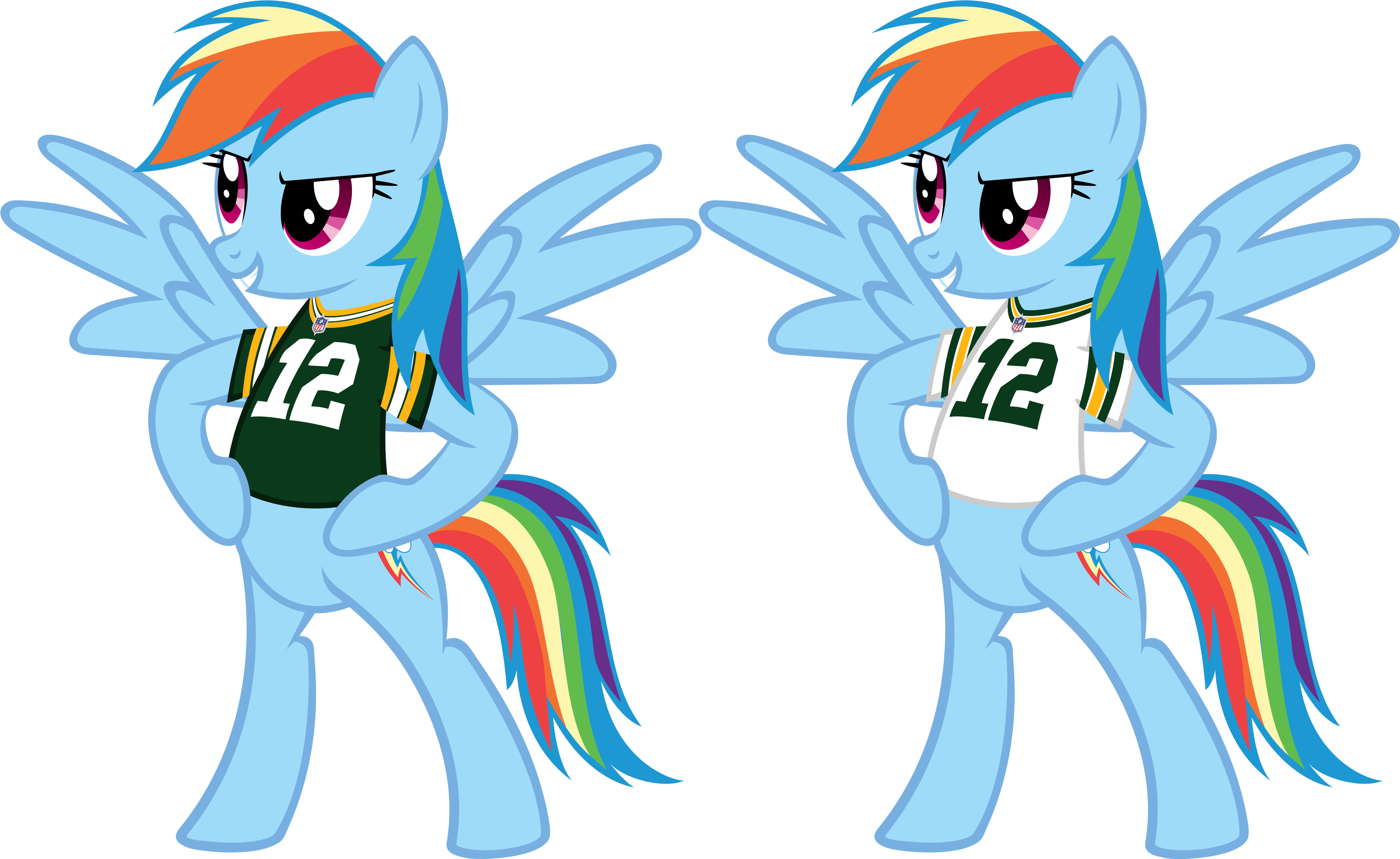 Aaron Rodgers, American Football, Artist - Rainbow Dash Green Bay Packers Transparent PNG - 4100x2550 - Free Download on - Football Transparent PNG Free Download