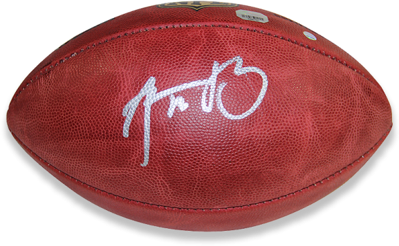 Official Nfl Football Png - Aaron Rodgers Signed Nfl Duke Football (fanatics Transparent PNG - 650x665 - Free Download on - Football Transparent PNG Free Download