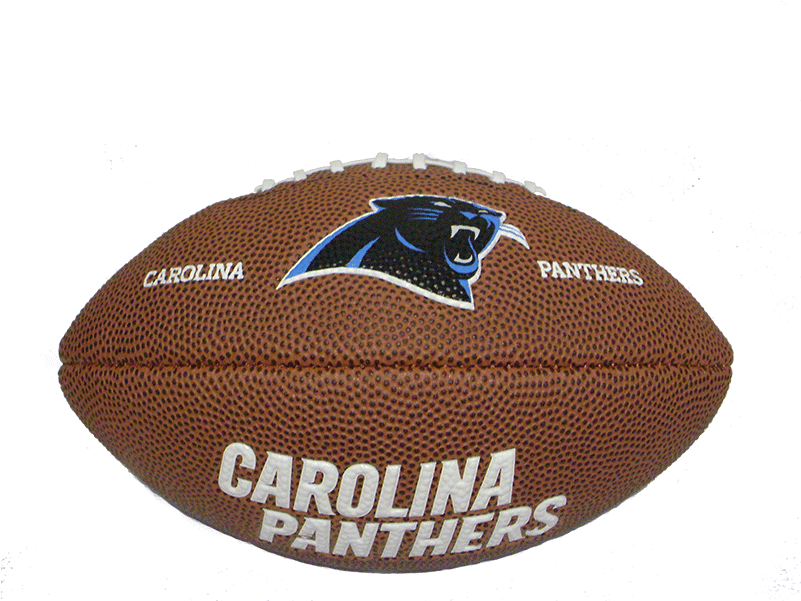 Carolina Panthers Mini Soft Touch Football - Wincraft Carolina Panthers Double-sided 28" X 40" Banner, Transparent PNG - 800x800 - Free Download on - Football Transparent PNG Free Download