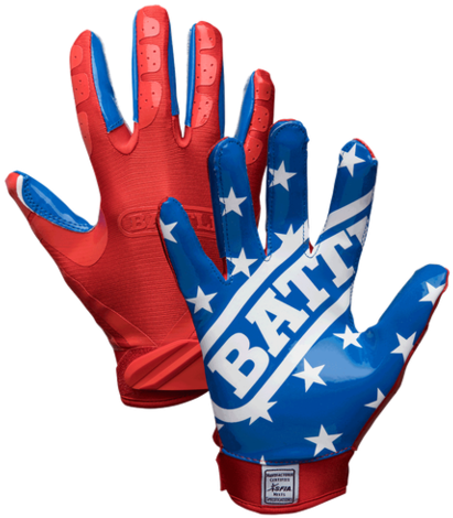 Battle American Flag Youth Football Receiver Gloves - Best Football Gloves Transparent PNG - 480x480 - Free Download on - Football Transparent PNG Free Download