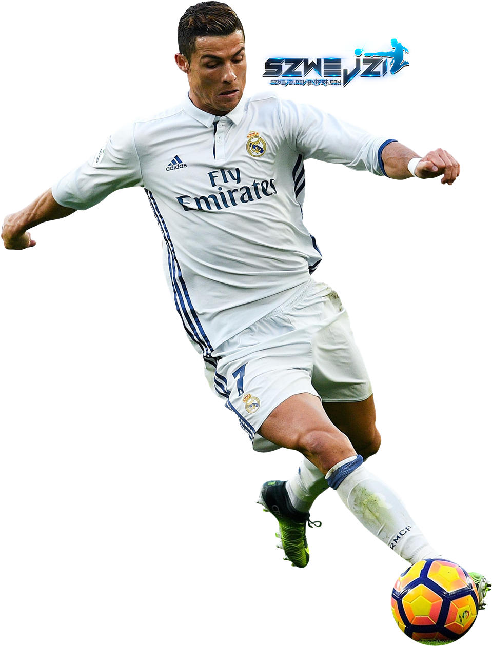 Soccer Clipart Ronaldo - Ronaldo Kicking Football Png Transparent PNG - 977x1300 - Free Download on - Football Transparent PNG Free Download