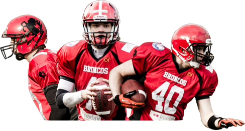 American Football Club Enschede Broncos - Football Player Transparent PNG - 488x262 - Free Download on - Football Transparent PNG Free Download