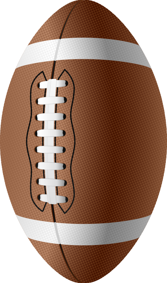 Transparent Football Png Clipart - Clip Art Transparent Background American Football, Png Download - Football Transparent PNG Free Download