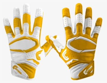 S451 Rev Pro - Rev 2.0 Cutters Football Gloves White, HD Png Download - Football Transparent PNG Free Download