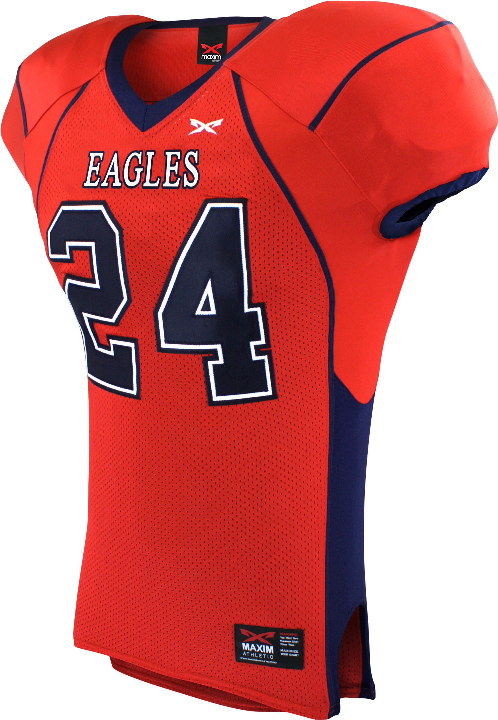 Eagle Youth Football Jersey - American Football Player Jersey Transparent PNG - 2400x3000 - Free Download on - Football Transparent PNG Free Download