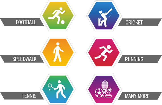 Many Sports Are Played Across India And We Dream Of - Cricket Football Badminton Love Transparent PNG - 569x368 - Free Download on - Football Transparent PNG Free Download