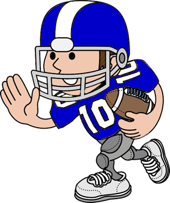 Football Player Clipart Png Starting At Single - Que Es El Futbol Americano En Caricatura Transparent PNG - 350x416 - Free Download on - Football Transparent PNG Free Download