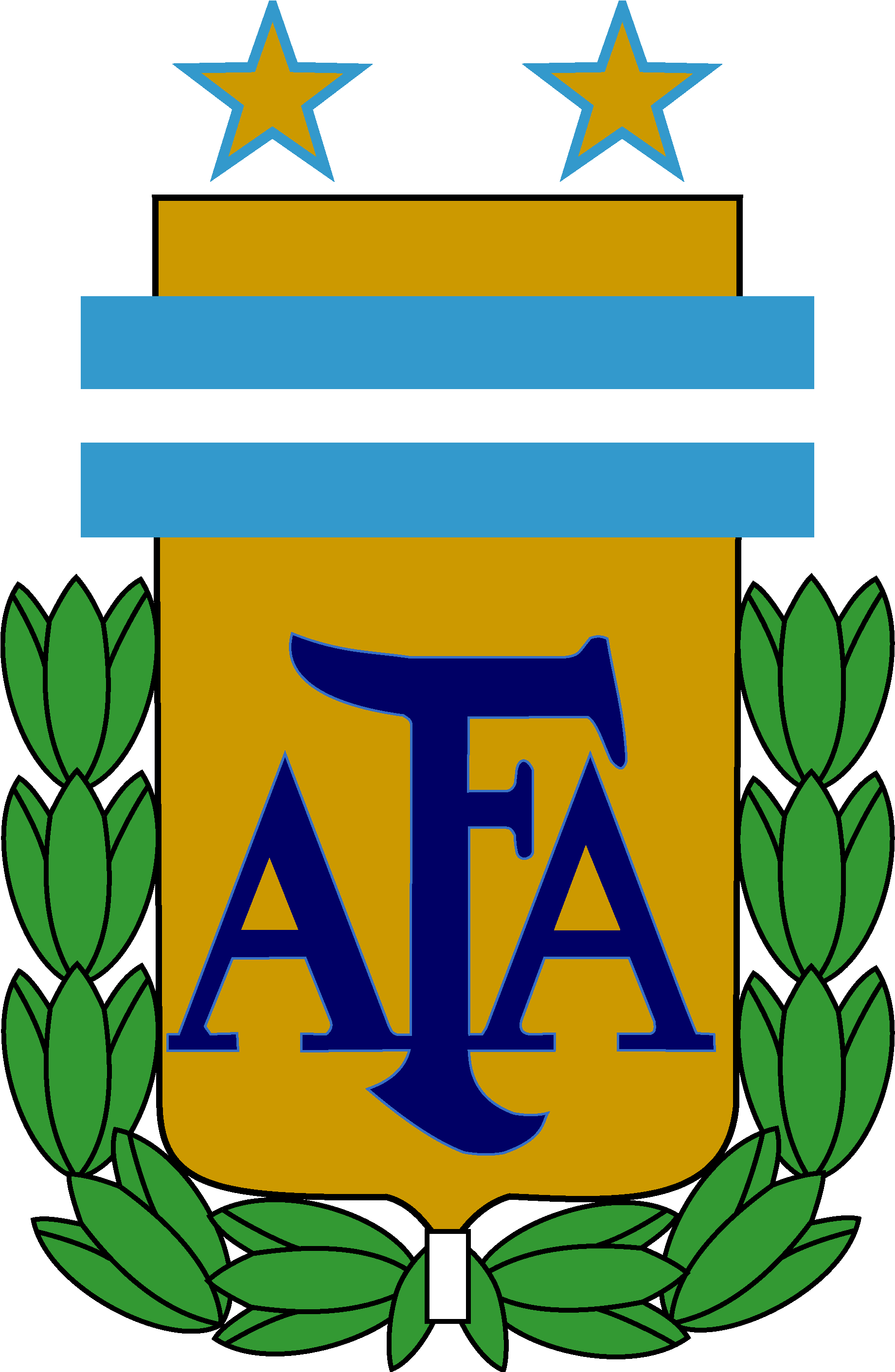 Graphic Black And White Stock Argentina Football Team - Argentina Football Team Logo Transparent PNG - 1839x2829 - Free Download on - Football Transparent PNG Free Download