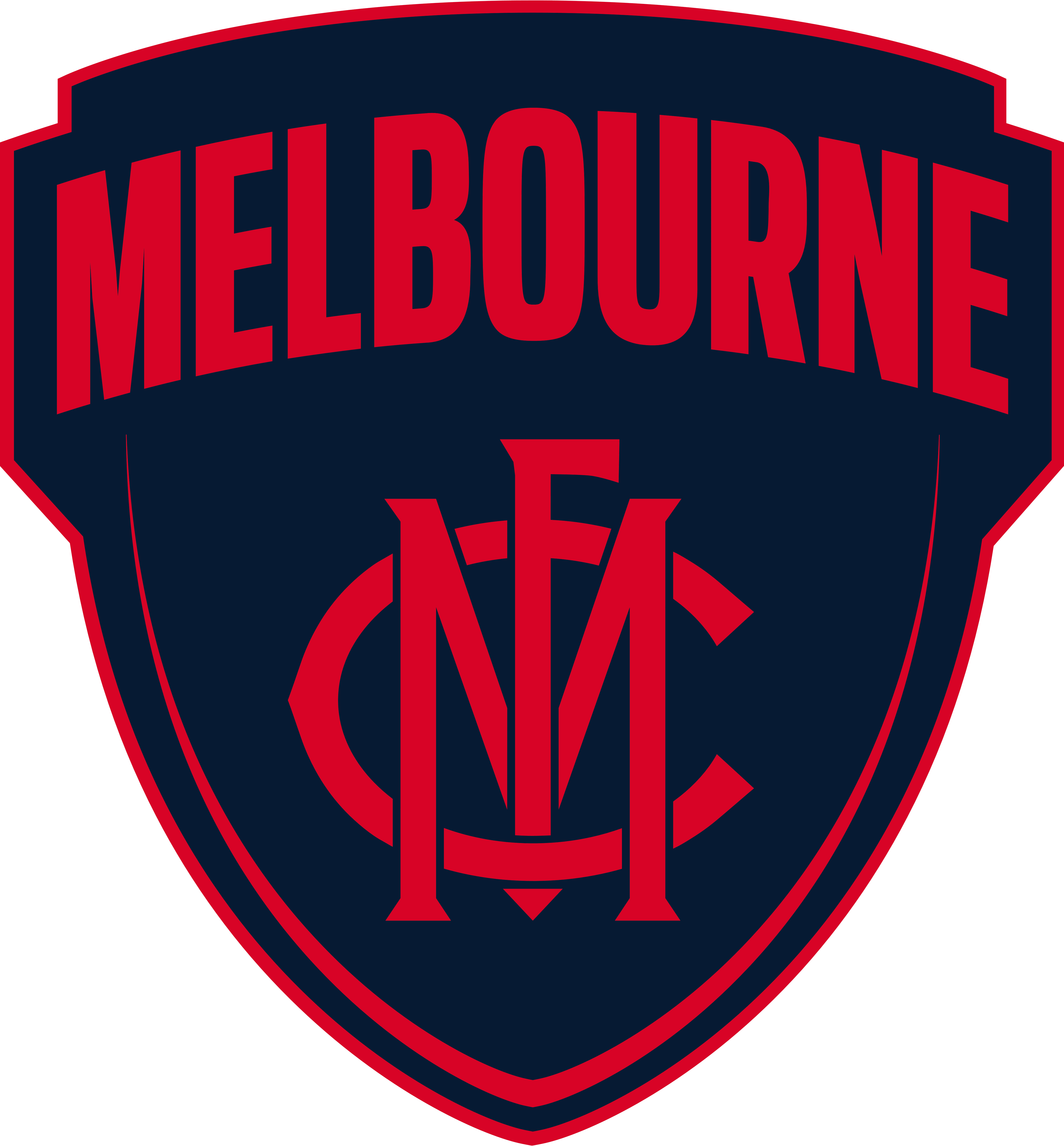 Melbourne Demons Fc - Melbourne Football Club Logo Transparent PNG - 4643x5000 - Free Download on - Football Transparent PNG Free Download