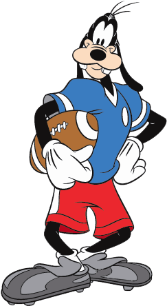 Disney Football - Goofy Football Transparent PNG - 266x460 - Free Download on - Football Transparent PNG Free Download