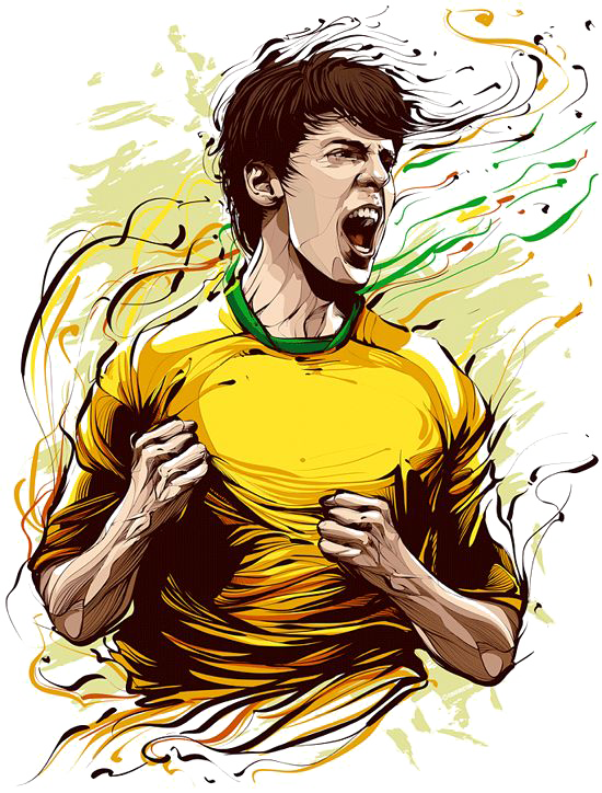 2018 Fifa World Cup Sport Poster Football Football - Iphone Wallpaper Football Player Transparent PNG - 550x724 - Free Download on - Football Transparent PNG Free Download