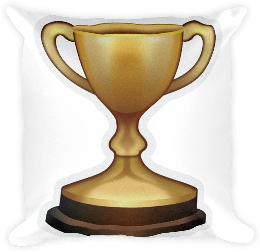 Gold Football Award Trophy Transparent Png Clipart - Emoticones De Whatsapp Trofeo Transparent PNG - 1000x1000 - Free Download on - Football Transparent PNG Free Download