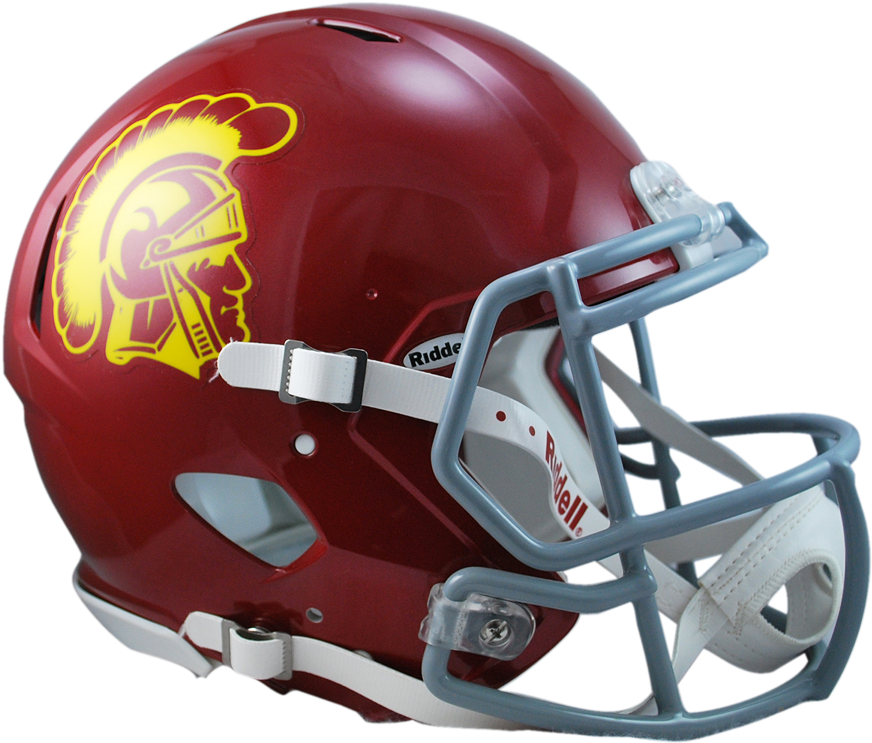 Usc Trojans Riddell Speed Football Helmet - Usc Trojans Helmet Transparent PNG - 475x429 - Free Download on - Football Transparent PNG Free Download