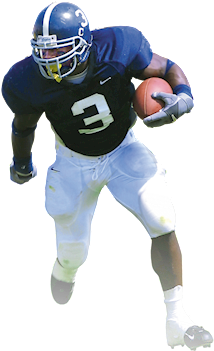 Honored As Georgia Southern's “champion Of Life” At - Sprint Football Transparent PNG - 320x450 - Free Download on - Football Transparent PNG Free Download
