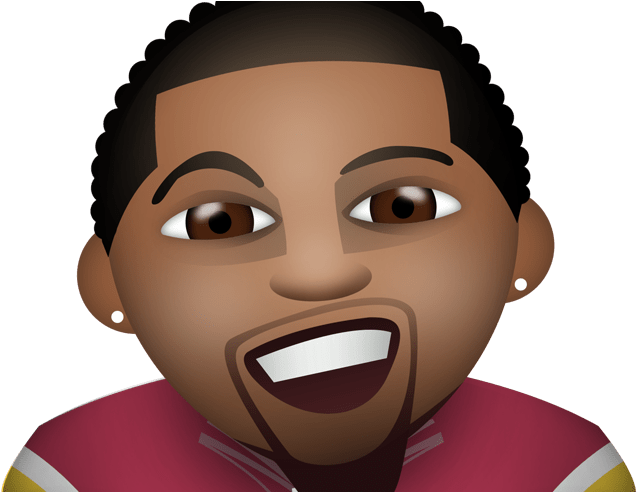Top 40 Fantasy Football Emojis - Black Guy Emoji Transparent PNG - 800x491 - Free Download on - Football Transparent PNG Free Download