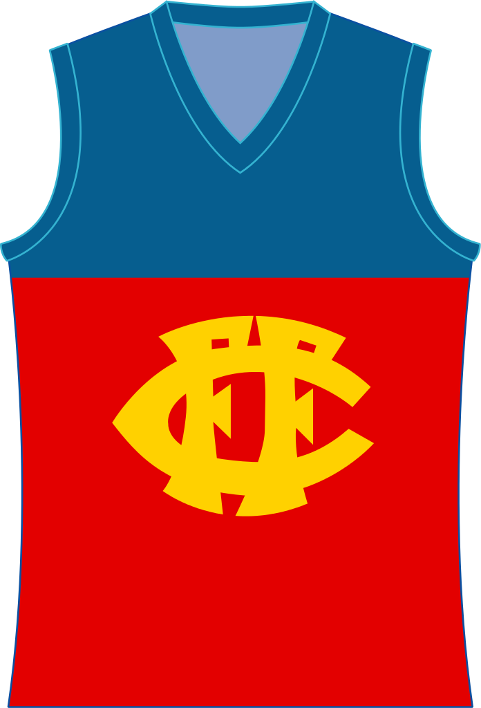 Fitzroy Lions Jumper - Fitzroy Football Club Guernsey Transparent PNG - 696x1024 - Free Download on - Football Transparent PNG Free Download