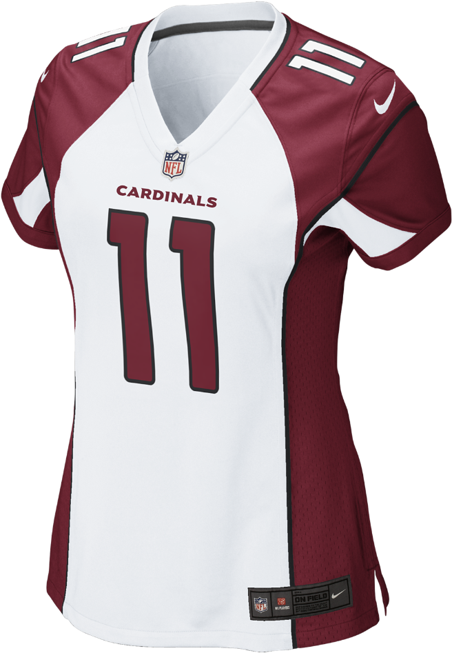 Nike Nfl Arizona Cardinals Women's Football Away Game - Women Soccer Jersey Design Transparent PNG - 1000x1000 - Free Download on - Football Transparent PNG Free Download