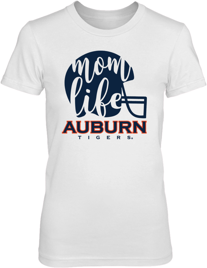 Auburn Tigers Mom Life T Shirt - Mom Life Football Baseball T-shirt Transparent PNG - 1000x1000 - Free Download on - Football Transparent PNG Free Download
