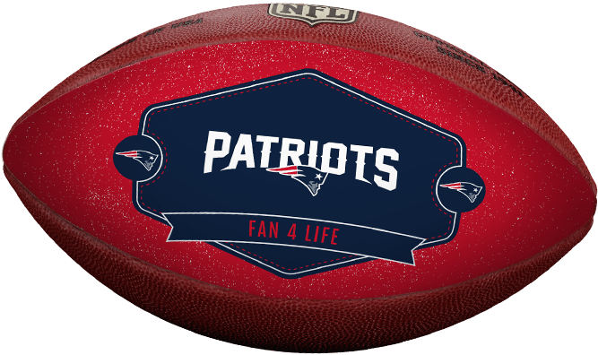 Personalized Football - New England Patriots Wincraft 13" X 13" Waffle Towel, Transparent PNG - 667x396 - Free Download on - Football Transparent PNG Free Download