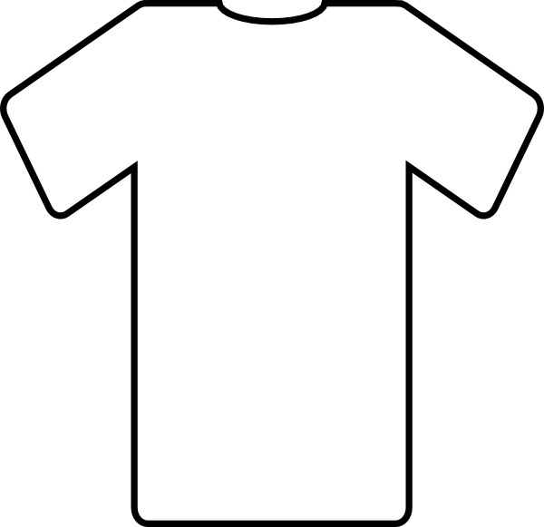 Blank Football Jersey Clipart - Printable T Shirt Template Transparent PNG - 600x581 - Free Download on - Football Transparent PNG Free Download