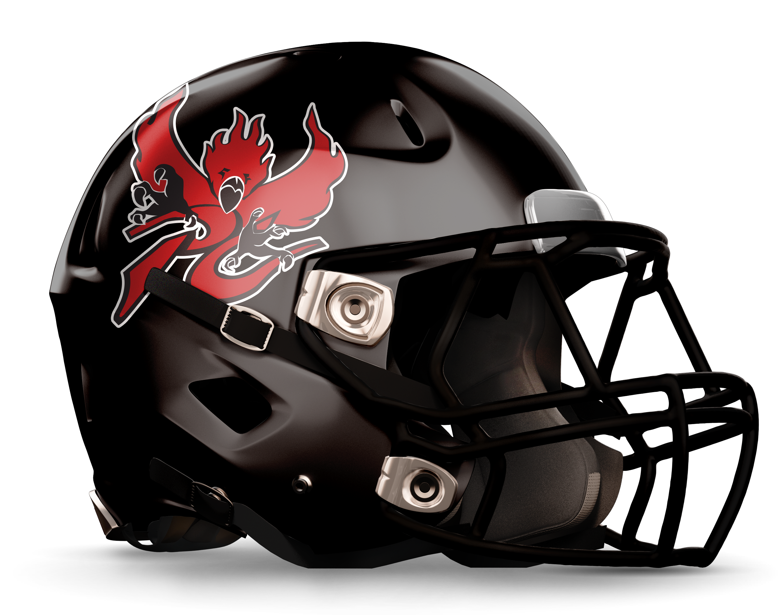 Pearl Cohn Fire Birds Helmet - Vista Ridge Football Logo Transparent PNG - 2733x2196 - Free Download on - Football Transparent PNG Free Download