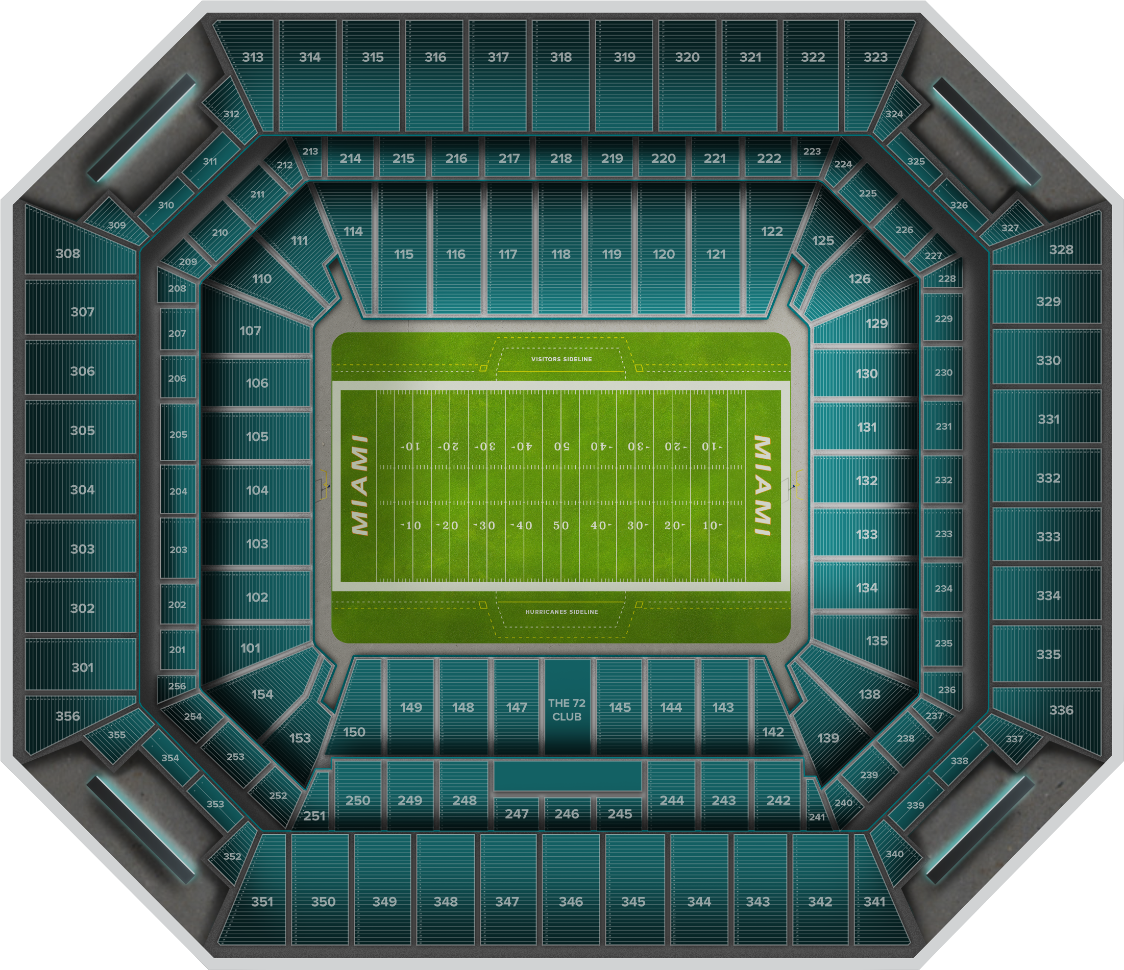 Savannah State Football At Miami Football At Hard Rock - Hard Rock Stadium Transparent PNG - 2560x1936 - Free Download on - Football Transparent PNG Free Download