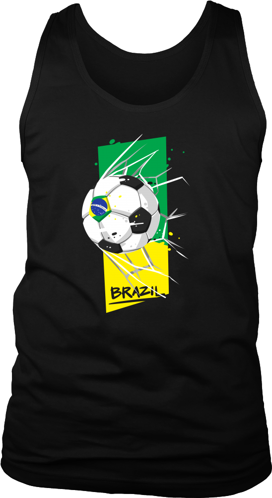 Brazil Soccer Football, Brazilian Pride Flag Colors - Office Party Planning Committee Shirt Transparent PNG - 1000x1000 - Free Download on - Football Transparent PNG Free Download