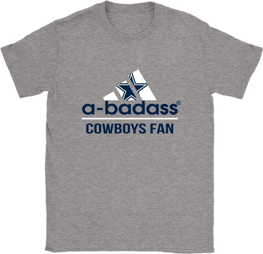 Dallas Cowboys A Badass Football Sports Shirts Women - Snoopy Fathers Day Shirt Transparent PNG - 1024x1024 - Free Download on - Football Transparent PNG Free Download