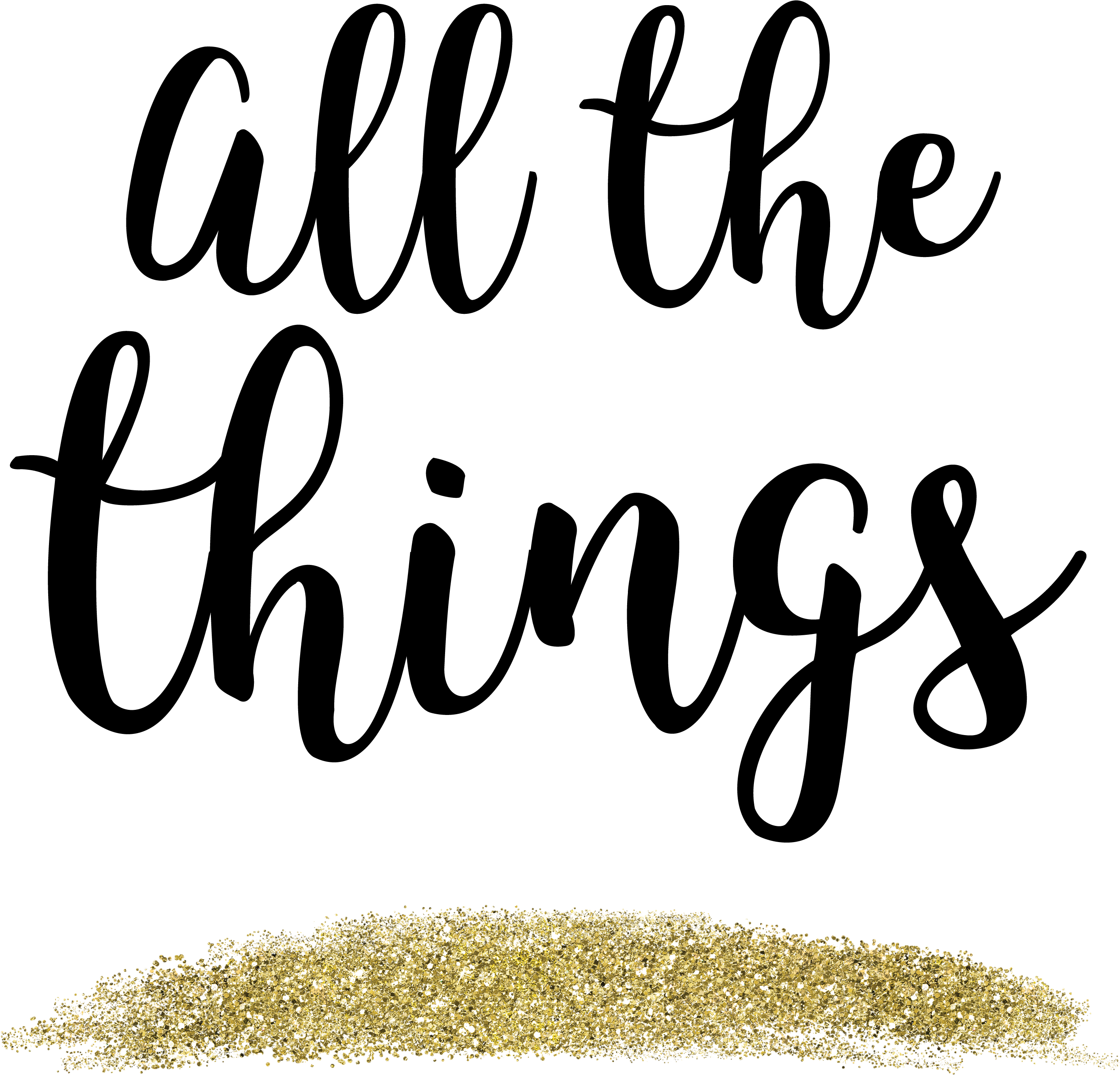 All The Things Gold Glitter - Free Football Mom Svg Transparent PNG - 3334x3334 - Free Download on - Football Transparent PNG Free Download