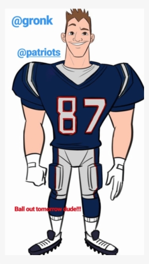 Img 2505 - Patriots Football Player Cartoon Transparent PNG - 1280x853 - Free Download on - Football Transparent PNG Free Download