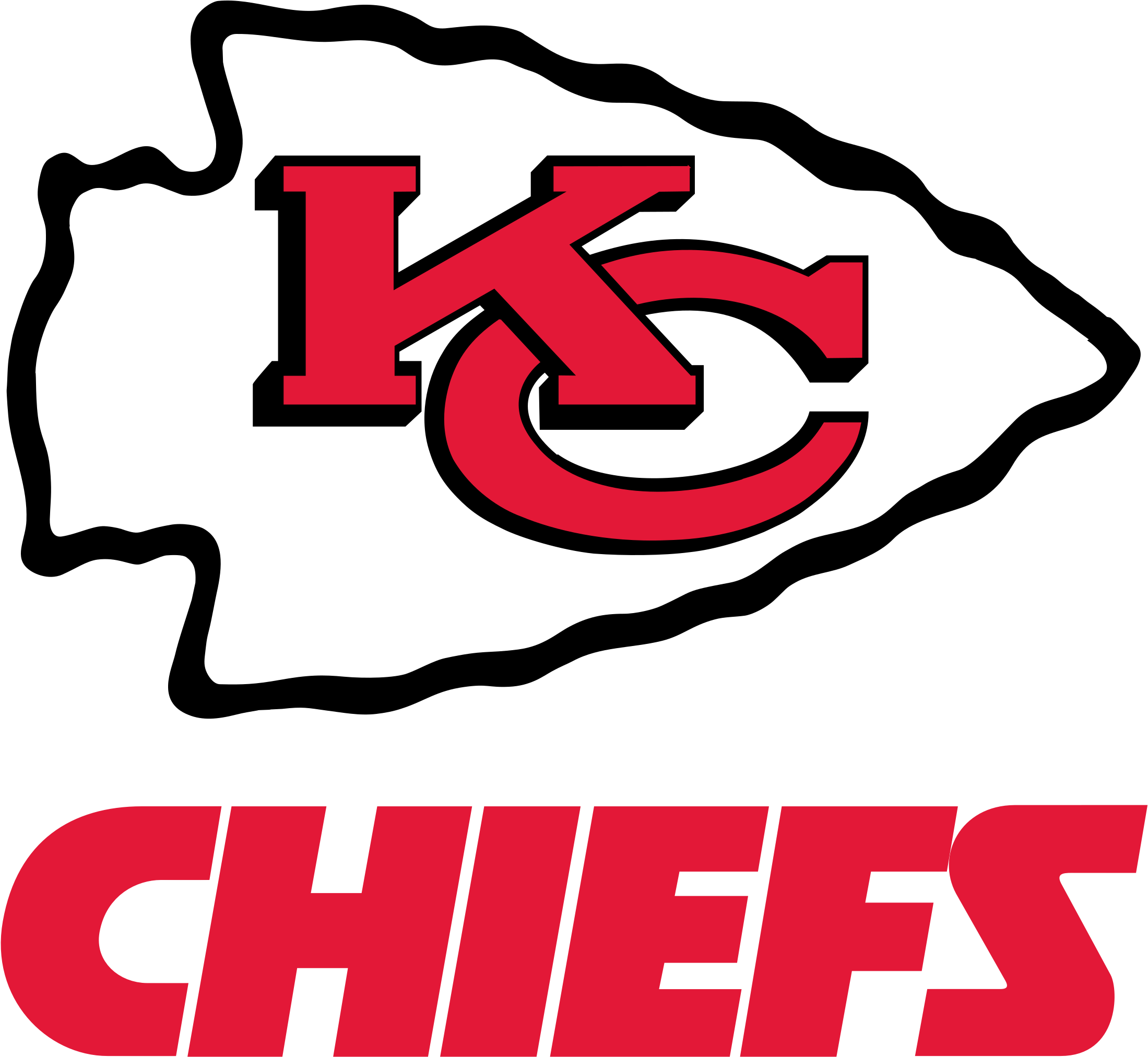 Kansas City Chiefs Football Logo - Logo Kansas City Chiefs Transparent PNG - 2400x2400 - Free Download on - Football Transparent PNG Free Download
