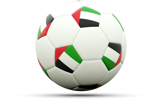 Illustration Of Flag Of United Arab Emirates - Egypt Football Flag Png Transparent PNG - 640x480 - Free Download on - Football Transparent PNG Free Download