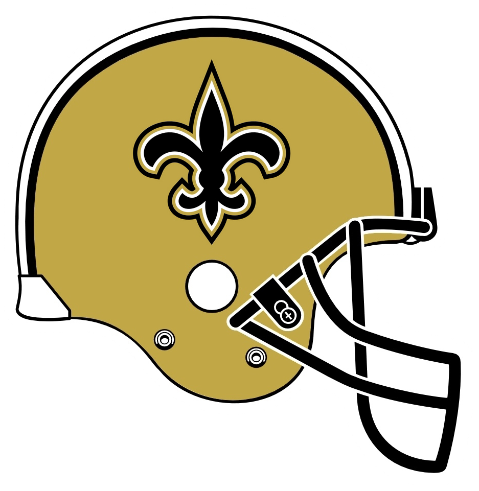 New Orleans Saints Football Clipart - New Orlean Saints Helmet Transparent PNG - 1400x1200 - Free Download on - Football Transparent PNG Free Download