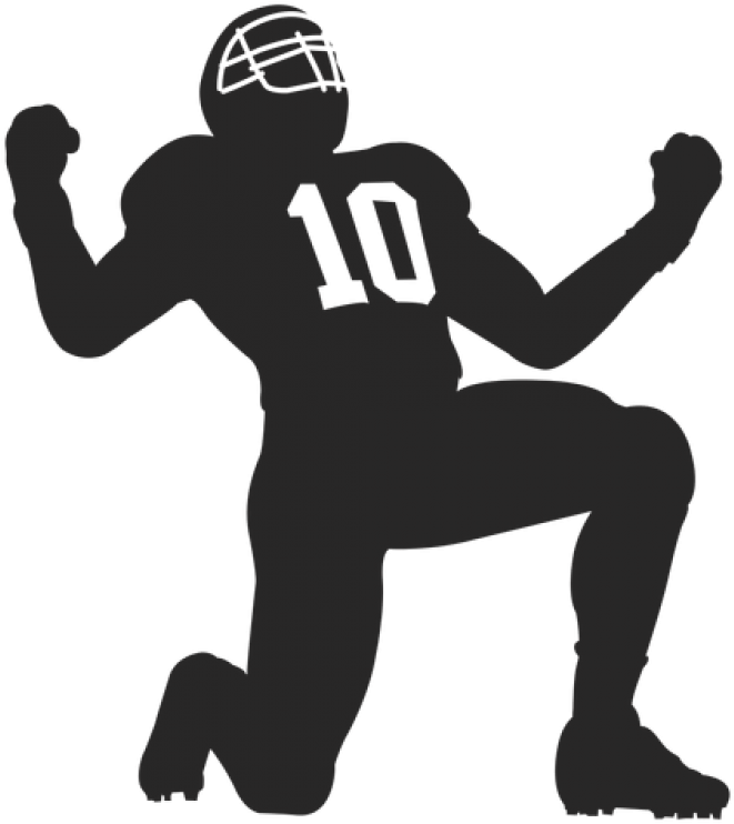 American Football Player Clipart Png Image - American Football Player Clipart, Transparent - Football Transparent PNG Free Download