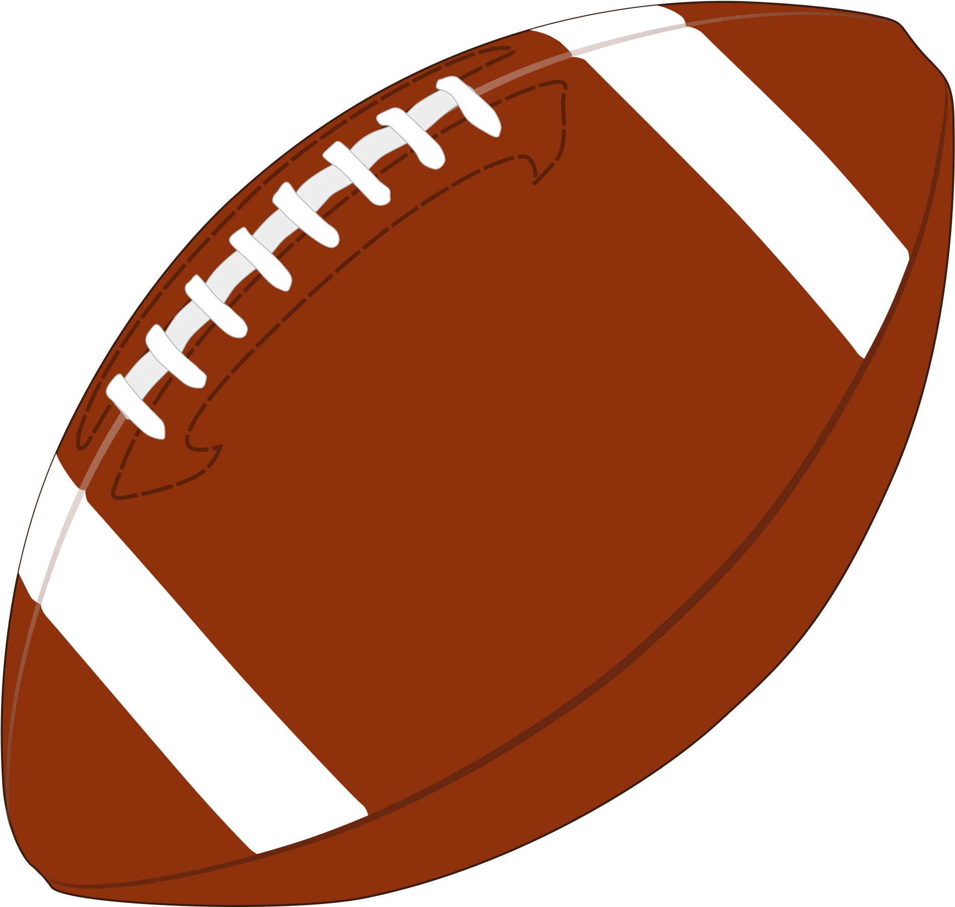 Rugby Drawing Football American - Transparent Background Football Clipart Transparent PNG - 2000x2000 - Free Download on - Football Transparent PNG Free Download