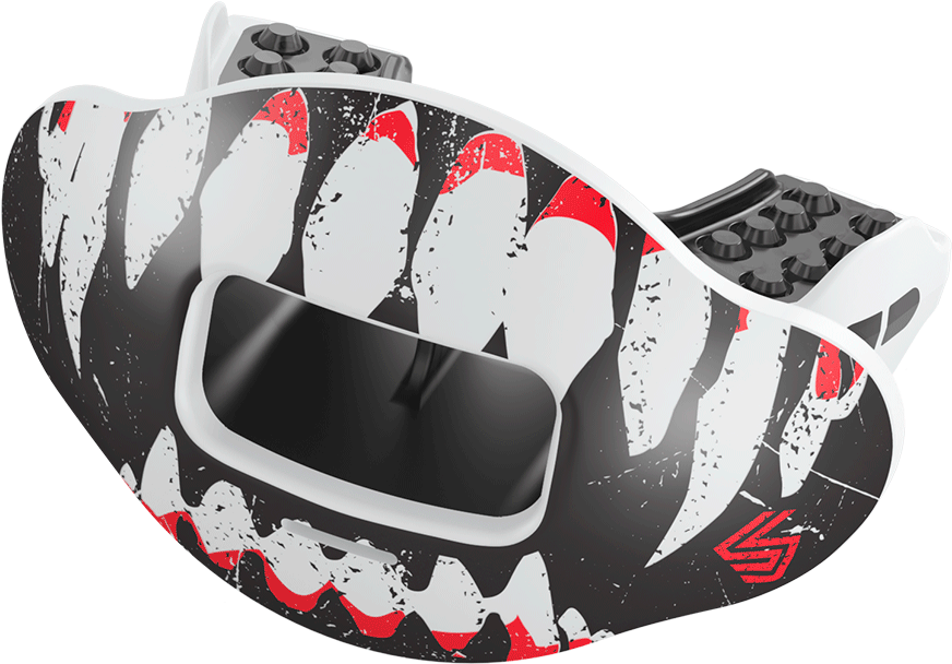 Bloody Fangs Max Airflow Football Mouthguard - Rugby Boot Transparent PNG - 1000x1000 - Free Download on - Football Transparent PNG Free Download