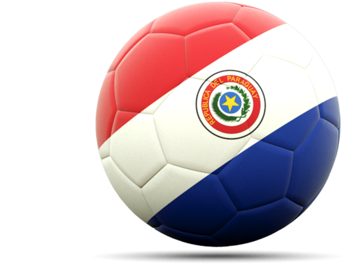 Download Flag Icon Of Paraguay At Png Format - El Salvador Flag Ball Size, Transparent - Football Transparent PNG Free Download