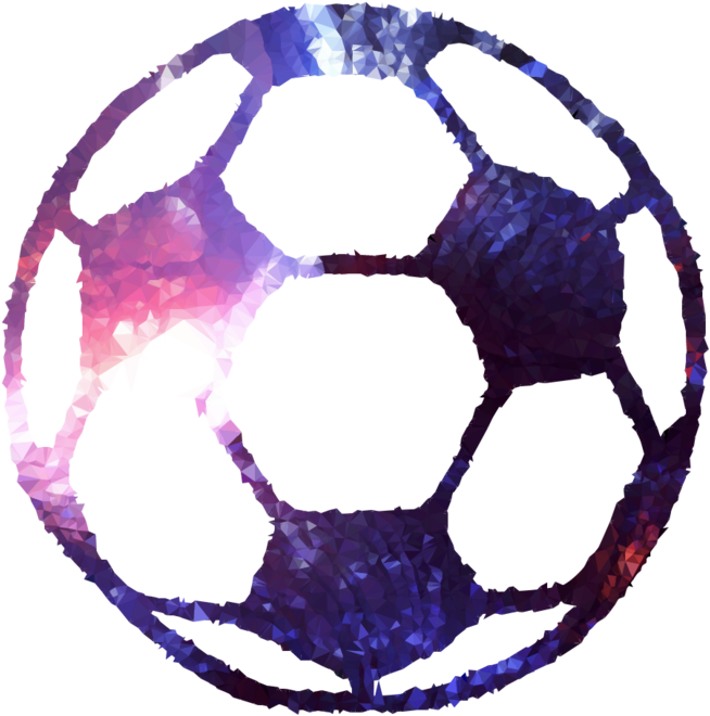 Purple Soccer Ball Clipart Vector Transparent Football - Soccer Ball, HD Png Download - Football Transparent PNG Free Download