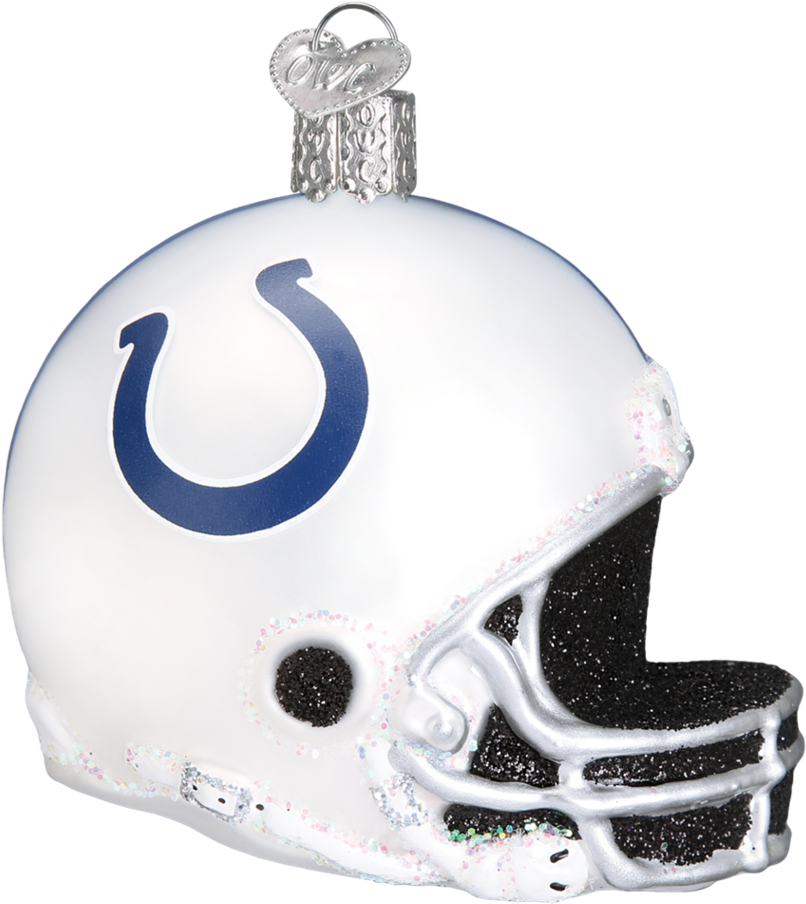 Indianapolis Colts Nfl Football Helmet Glass Ornament Transparent PNG - 950x950 - Free Download on - Football Transparent PNG Free Download
