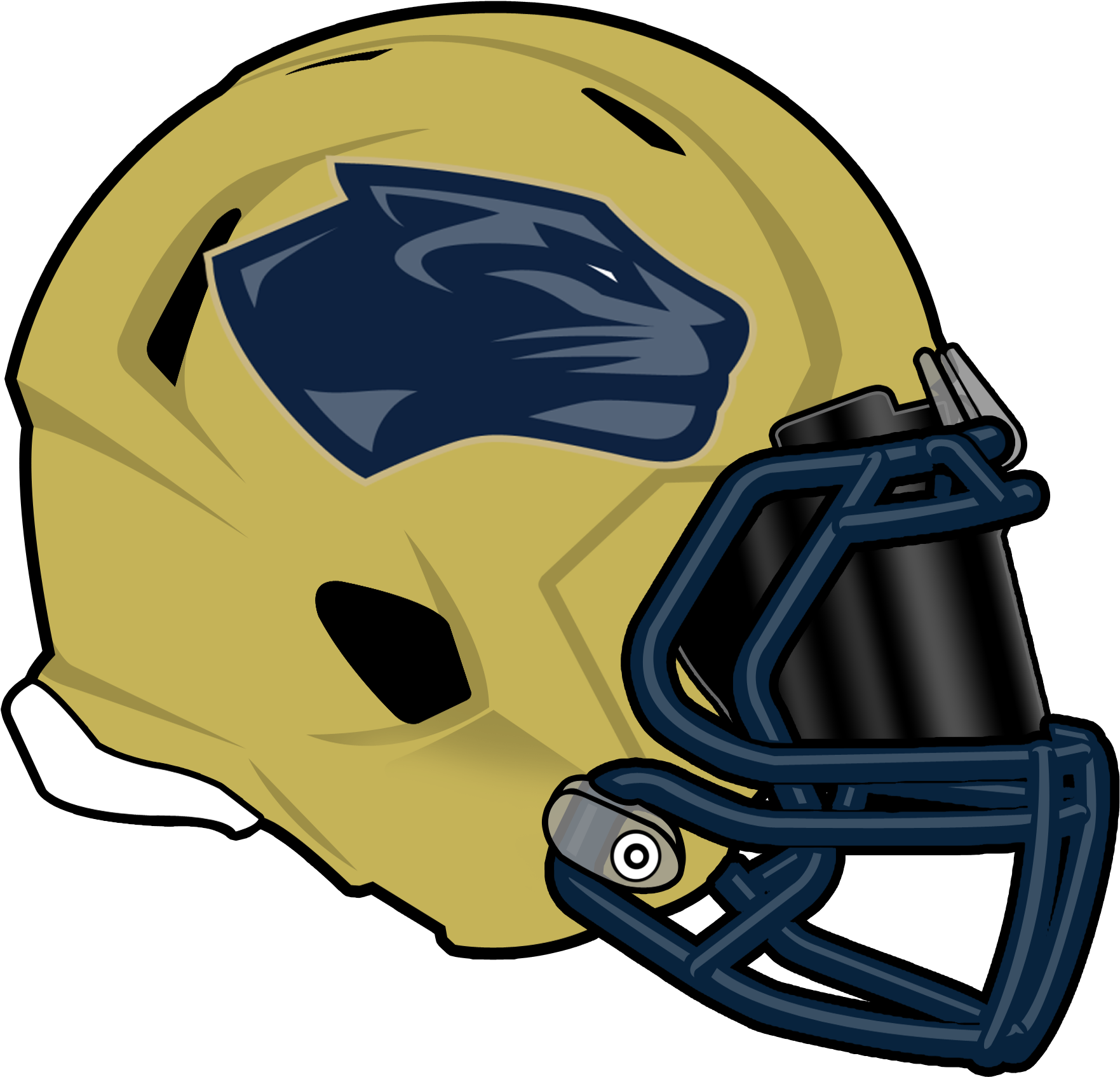 South Dublin Panthers - Glenville State Football Logo Transparent PNG - 1980x1899 - Free Download on - Football Transparent PNG Free Download