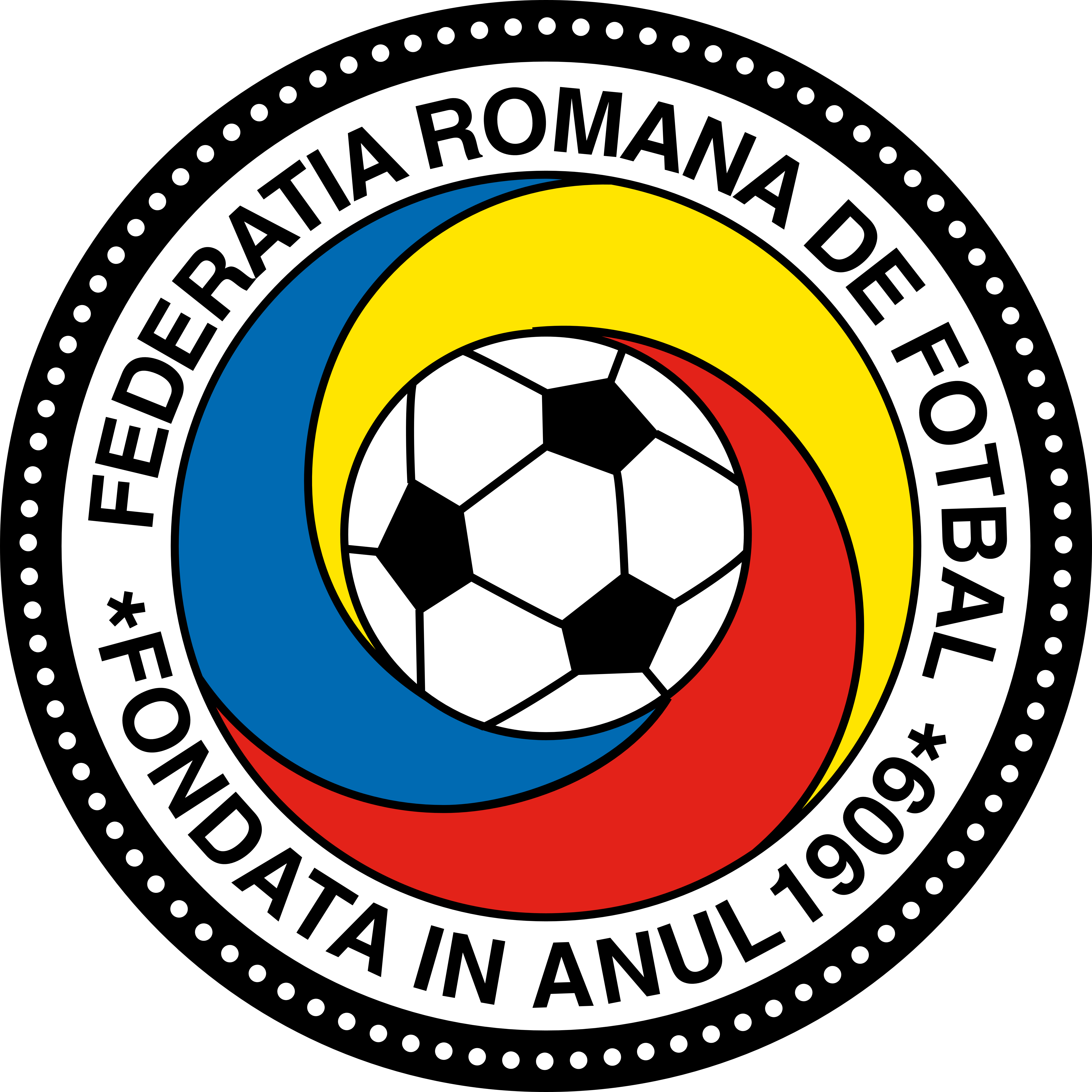 Romanian Football Federation - Romania Football Logo Transparent PNG - 1200x1200 - Free Download on - Football Transparent PNG Free Download